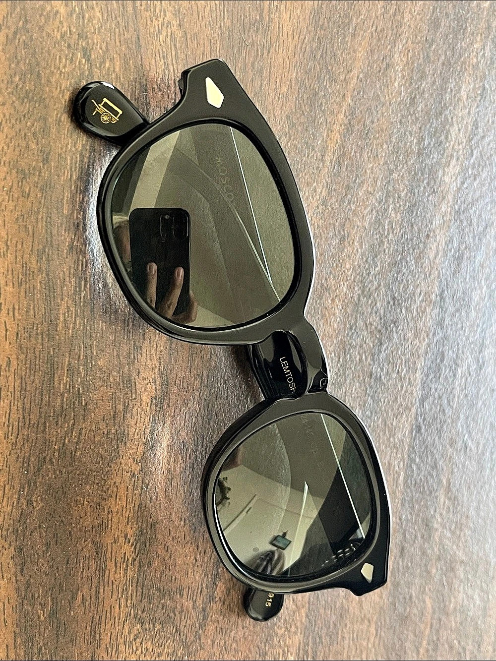 MOSCOT LEMTOSH Black Sunglasses *New*